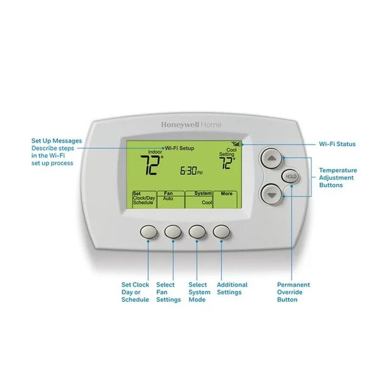 Honeywell Home Wi-Fi 7-Day Programmable Thermostat Duke Energy