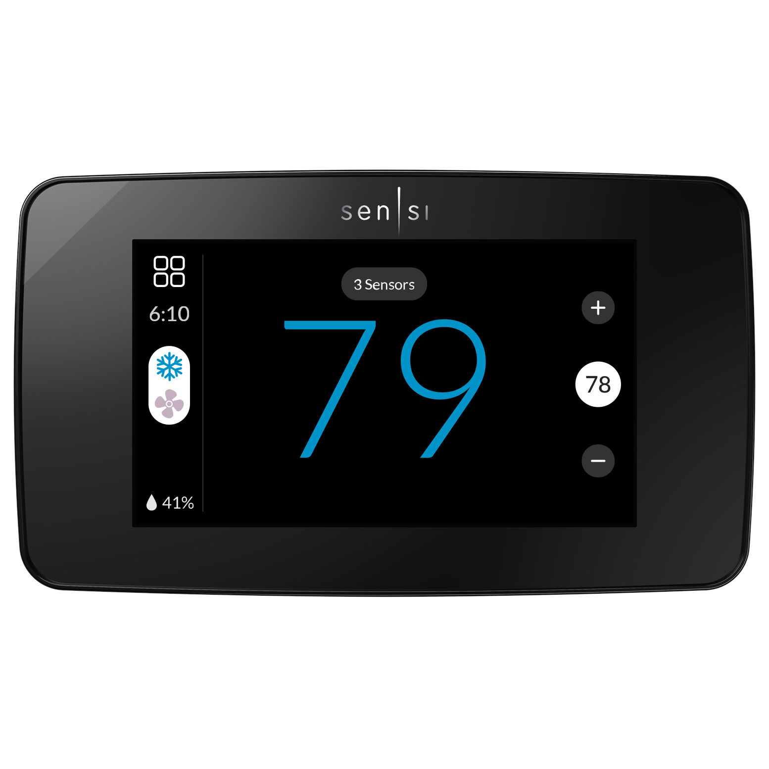Sensi Touch 2 smart thermostat White | Duke Energy Online Savings